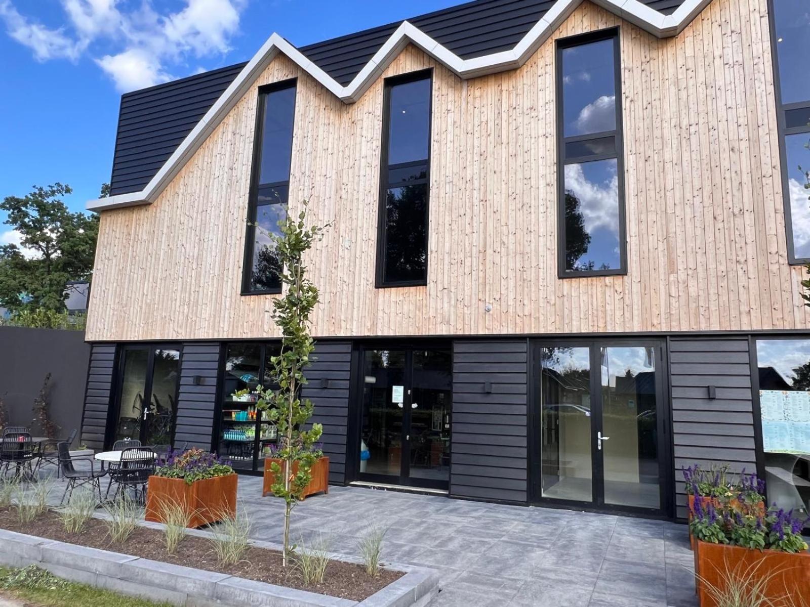 Ferienhaus Lathum Frueher Chalet Familienzeit المظهر الخارجي الصورة